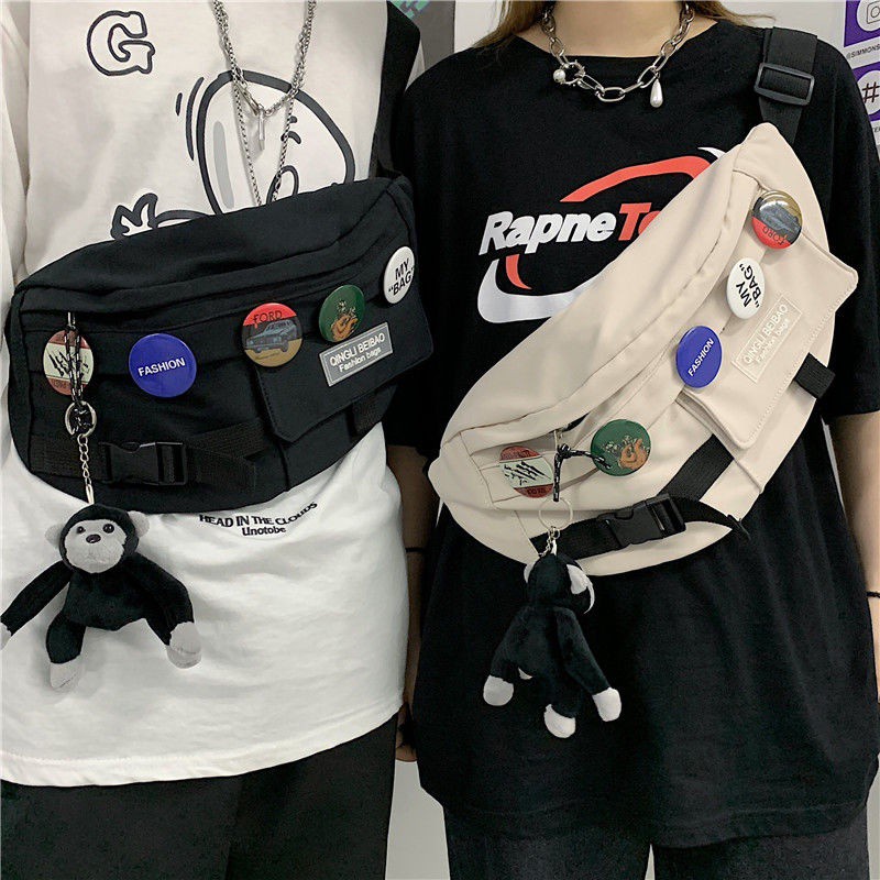 Túi Đeo Chéo Thể Thao Dáng Rộng Phong Cách Hàn Quốc Cá Tính 19911