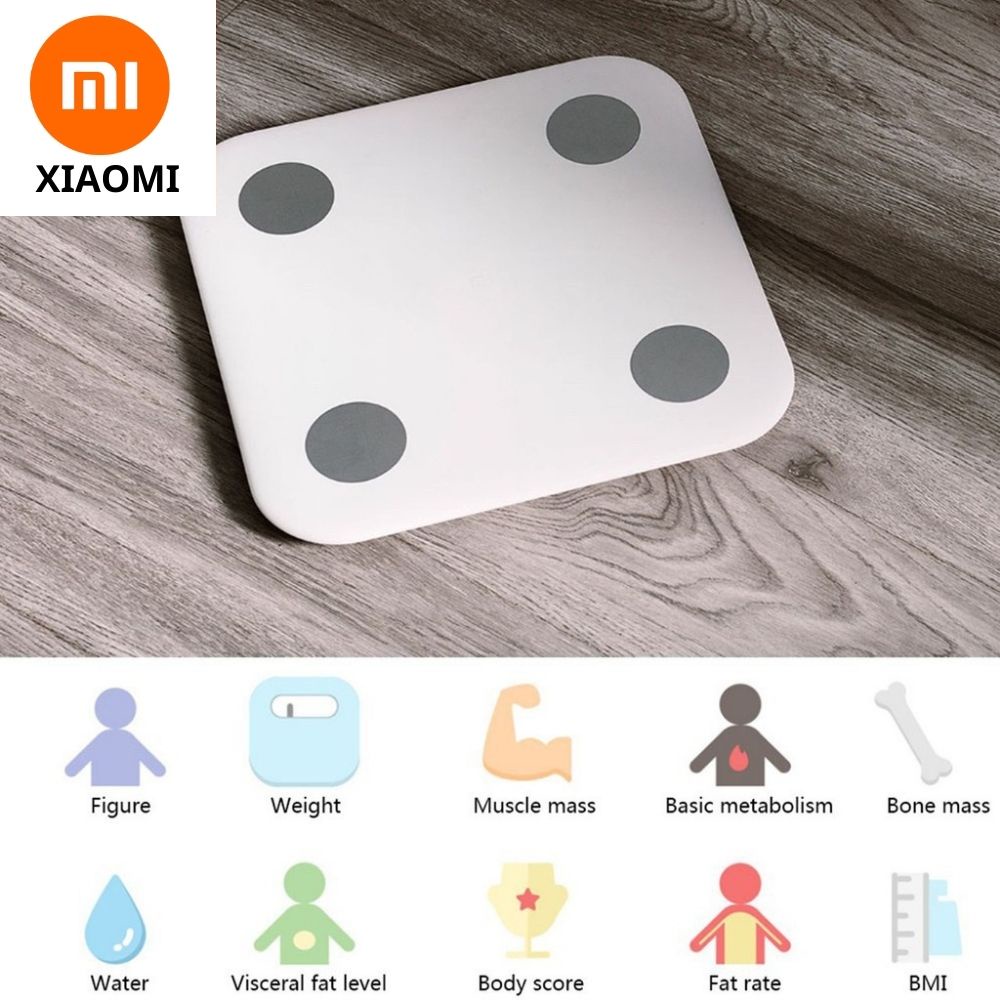 Cân Sức Khỏe Điện Tử Thông Minh Xiaomi Body Fat Scale 2 &amp; Xiaomi Scale 2 - Hàng Chính Hãng