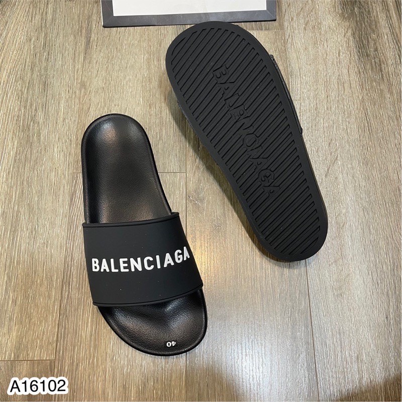 Dép Balenciaga Cao Cấp - Dép Nam full box - Dép Quai Ngang Nam Có Hộp Tặng Kèm ( Dép Unisex )