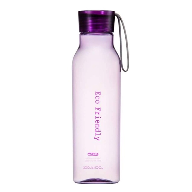 Bình Đựng Nước Lock&Lock Eco Water Bottle ABF644 (550ml)- màu tím