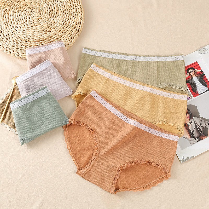 Quần Lót Nữ Dệt Kim Siêu Êm Co Dãn 4 Chiều Hàng Cao Cấp
