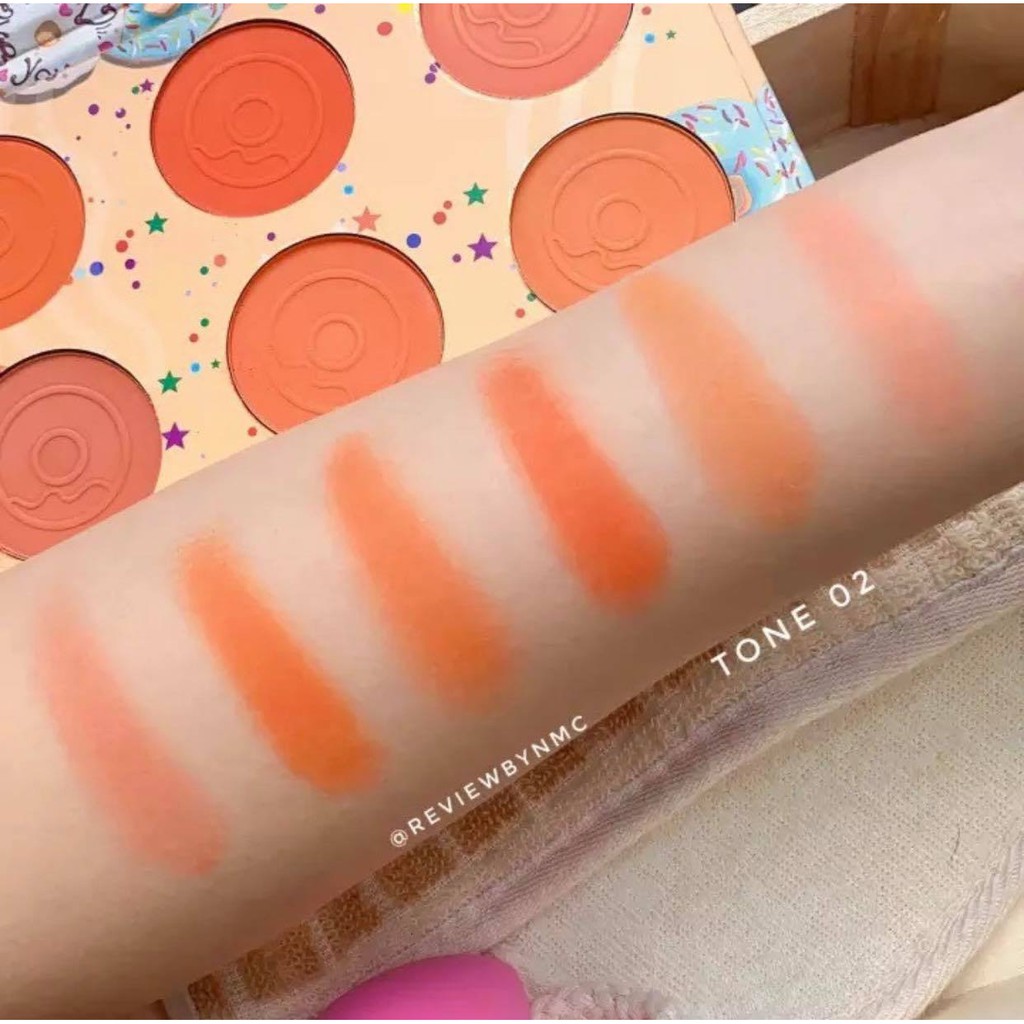 Bảng Phấn Má Hồng 6 ô Sweet Donuts Hasaya Girl | BigBuy360 - bigbuy360.vn