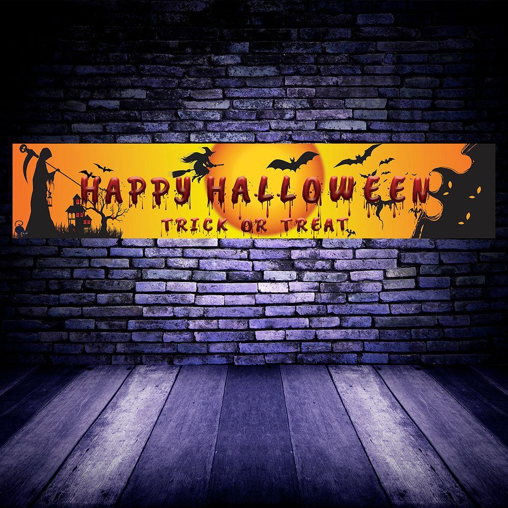 Dây Cờ Treo Trang Trí Halloween Cỡ Lớn 250cm / 8.2Ft