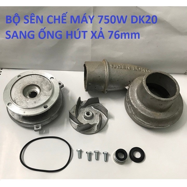 ĐẦU BƠM 76, 90 CHẾ MÁY BƠM