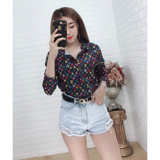 Áo Sơ Mi Nữ Cao Cấp Kate Lụa 3D