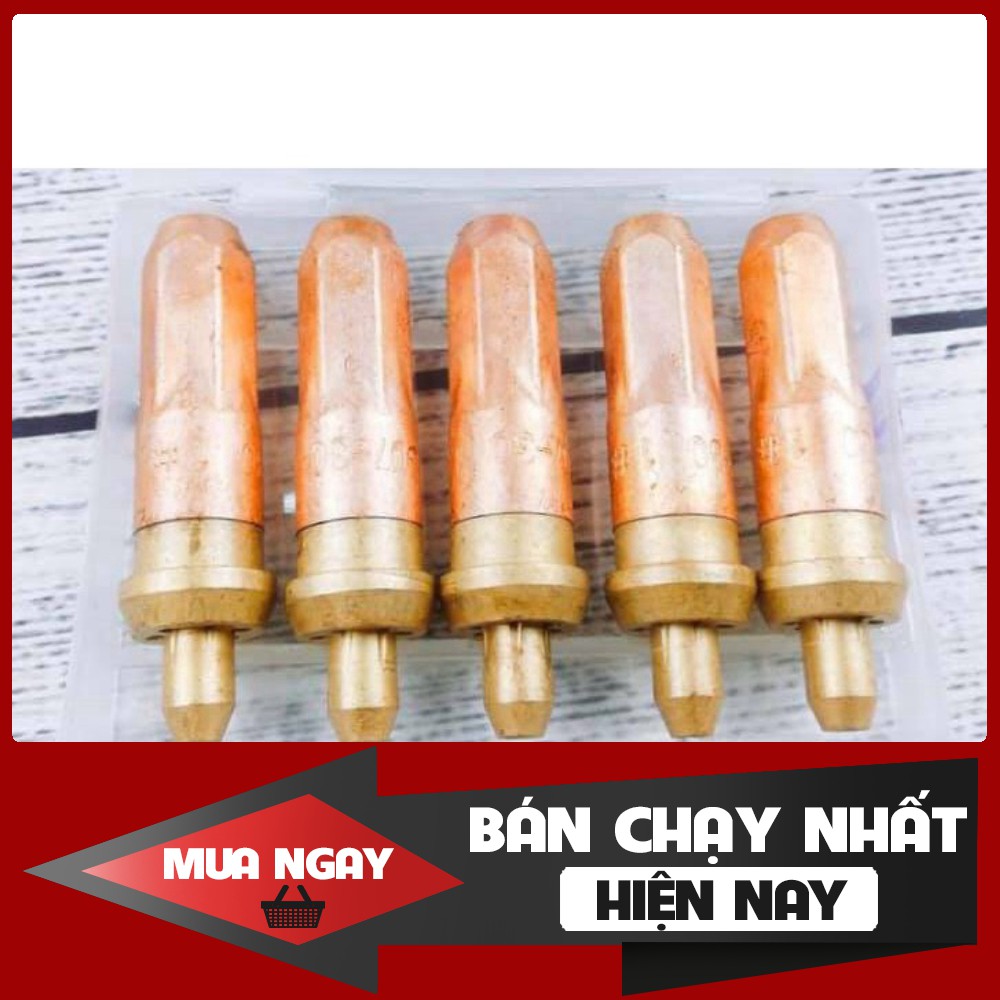 [ HÀNG CHÍNH HÃNG - GIÁ SẬP SÀN ] Bép cắt Oxy gas nhỏ số 1, 2, 3( hộp 5 cái )