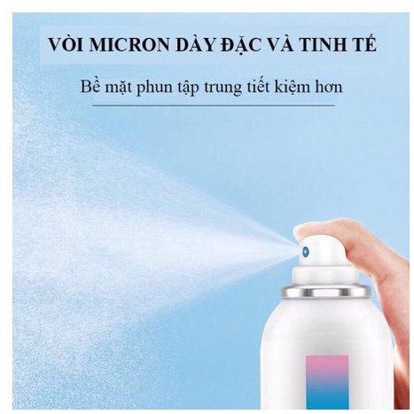 Xịt tẩy lông DETVFO Không Đau Lành Tính Dịu Nhẹ - Kem tẩy lông nách, tay, chân, lưng dạng xịt 150ml