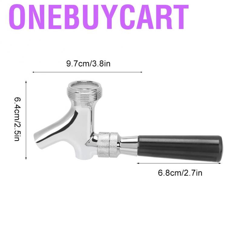 Vòi bằng thép không gỉ chuyên dụng cho thùng bia