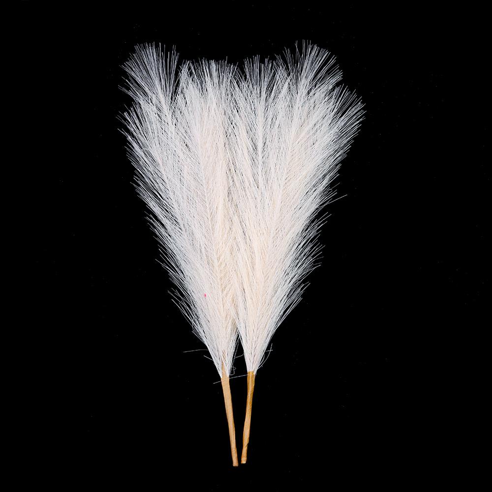 2 Lọ Hoa Pampas Nhân Tạo 50cm Trang Trí Nhà Cửa DIY