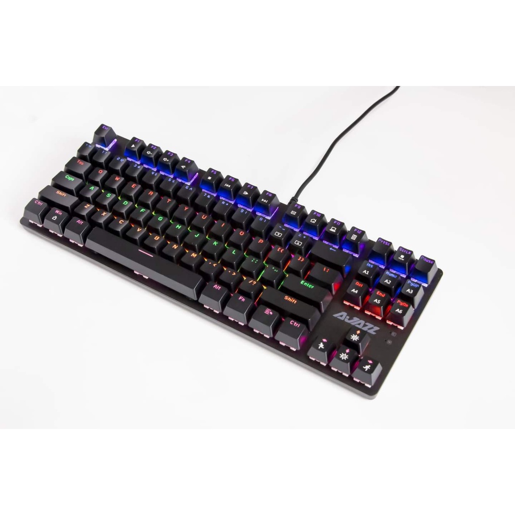 Bàn Phím Cơ Ajazz Robocop AK40 Led Rainbown Layout 87 Phím