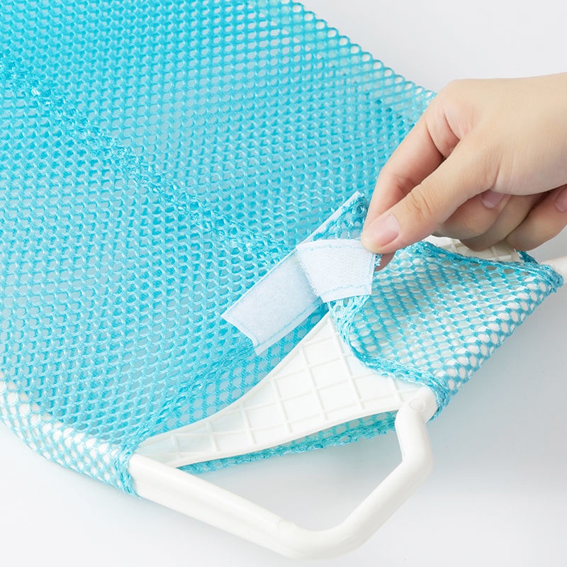 Túi lưới tắm cho bé, vật dụng có thể ngồi và nằm, đệm treo chống trượt, tắm, giá đỡ bồn sơ sinh, chung