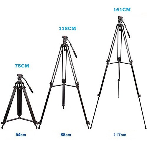 Chân máy quay Jieyang JY-0508A 1.61m