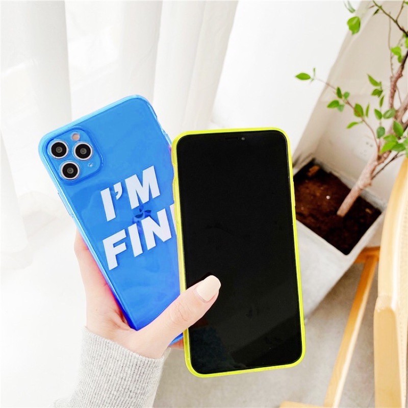 (HCM) Ốp lưng iphone màu neon