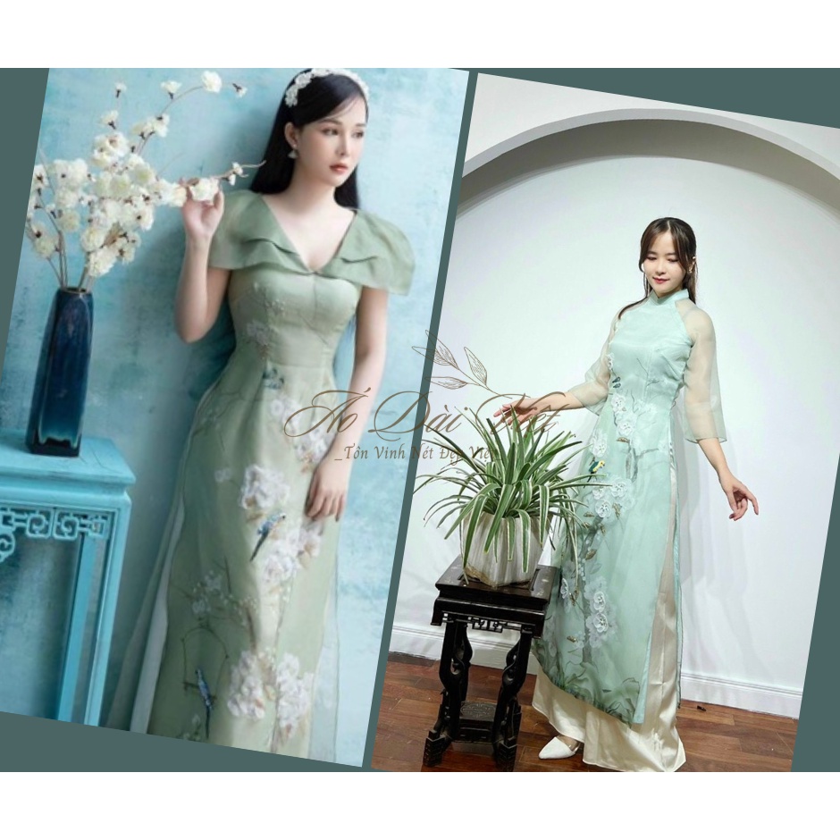 Áo Dài Cách Tân Tú Uyển Mẫu Hot Nhất 2022 Phù Hợp Mặc Trong Nhiều Sự Kiện, Cưới Hỏi, Tiệc