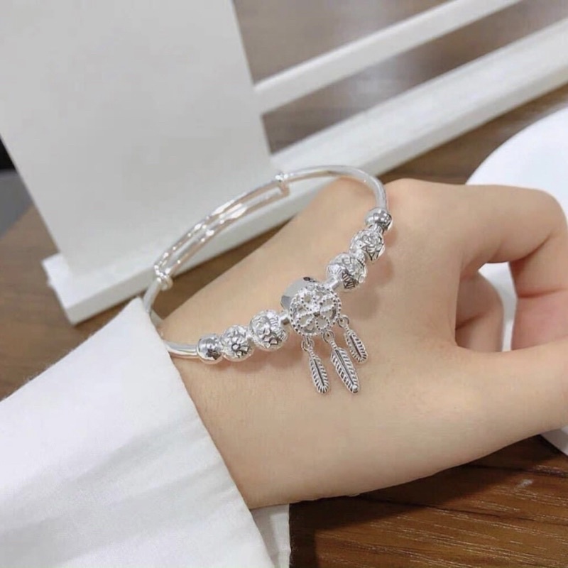 Vòng Tay Lắc Tay Pan Bạc 999 G413