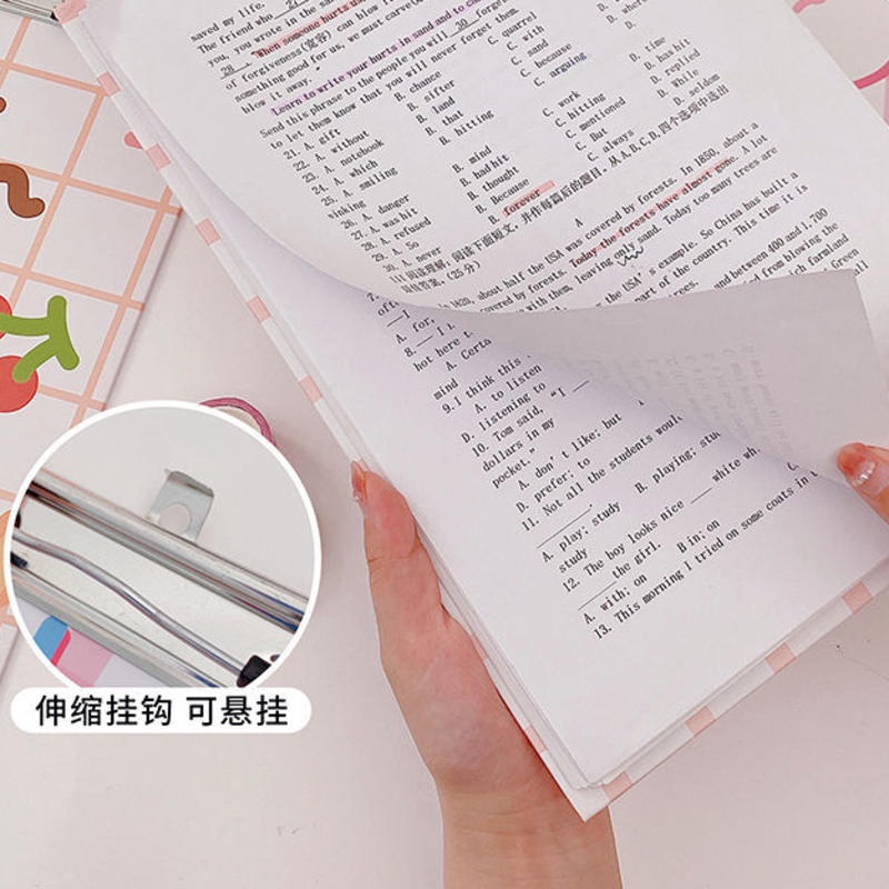 ⭐ iLado ⭐ Kẹp Tài Liệu A4  Kí Dễ Thương File Kẹp Giấy Bìa Trình Bìa File Bảng Kẹp bảng trình kí kẹp tài liệu Bảng kẹp tài liệu Licao khổ bảng trình kí Bìa File Bảng Kẹp