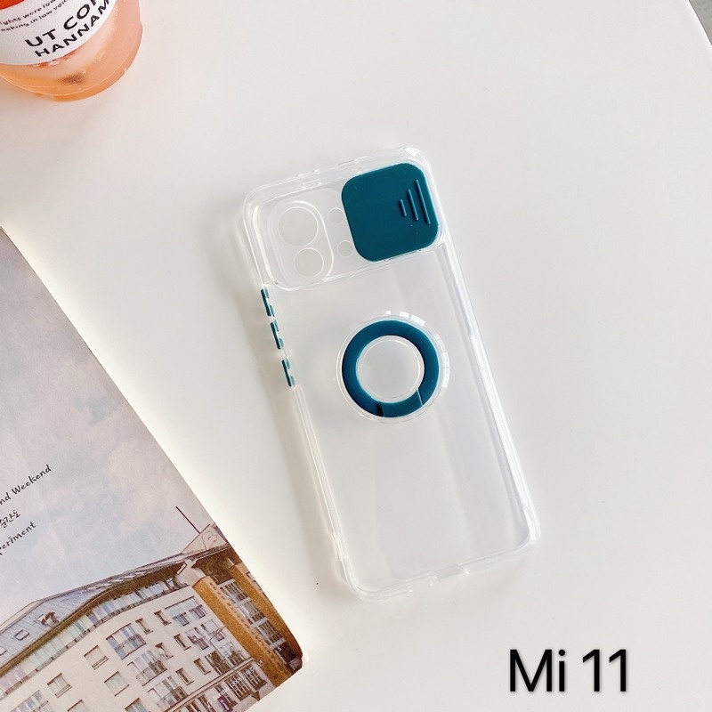 Casing Xiaomi Mi 11 Pro Colorful Phone Holder Case for Xiaomi Mi Poco M3 Redmi Note 10 9 9T Pro 4G 5G Camera Protection Phone Cover