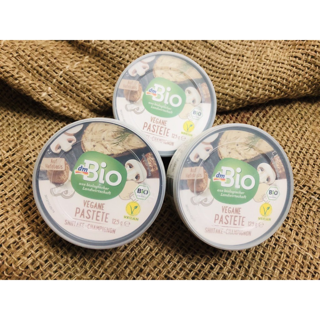 Pate nấm hữu cơ Bio DM