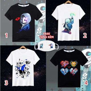 4 Áo Thun Áo Phông bé Sans - Undertale mẫu mới cực đẹp
