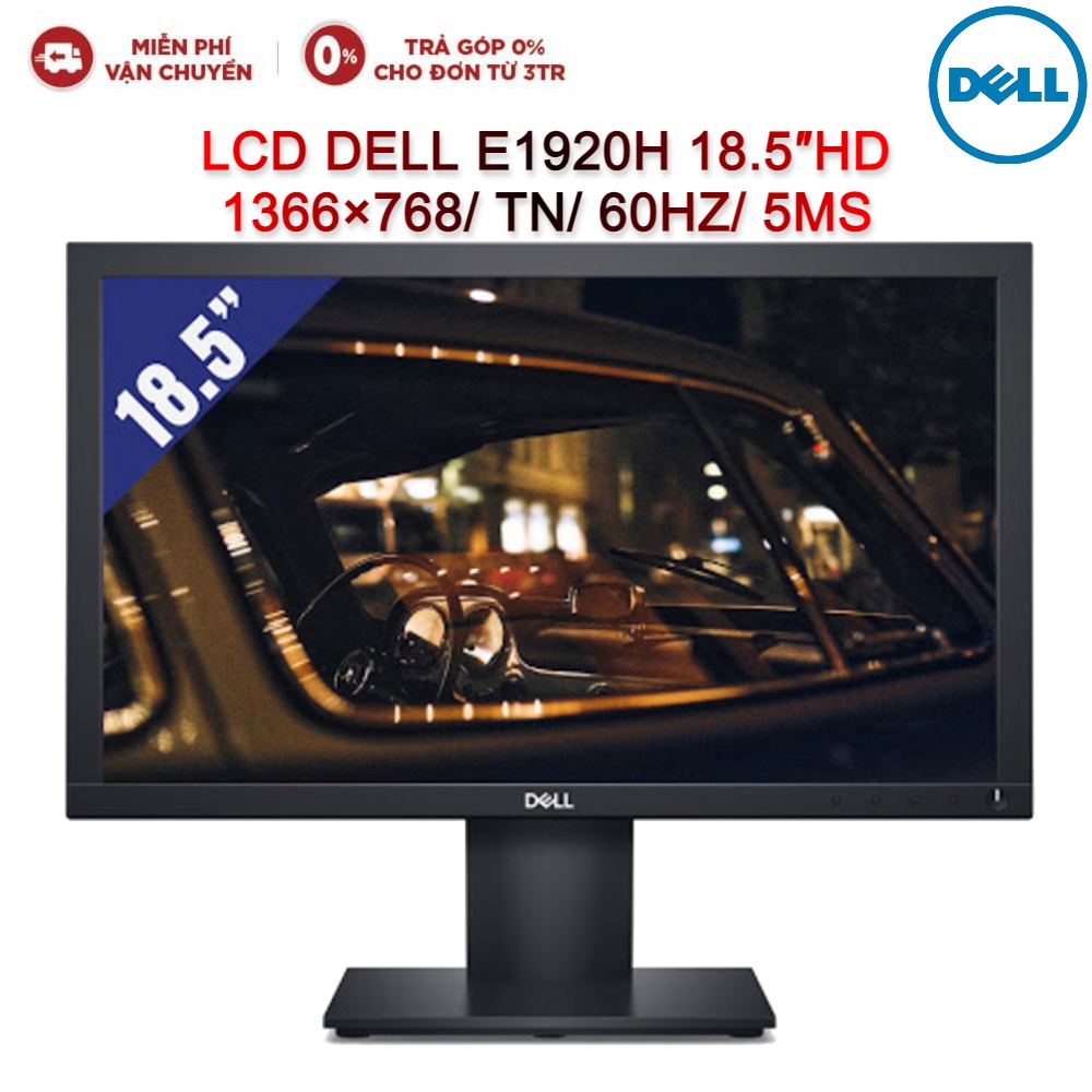 Màn hình máy tính LCD DELL E1920H 18.5″HD 1366×768/TN/60HZ/5MS