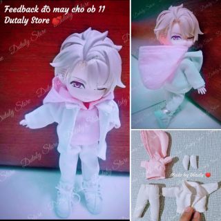 Ob11 - set 14 trang phục cho búp bê obitsu 11, nendoll, ddf, UFdoll