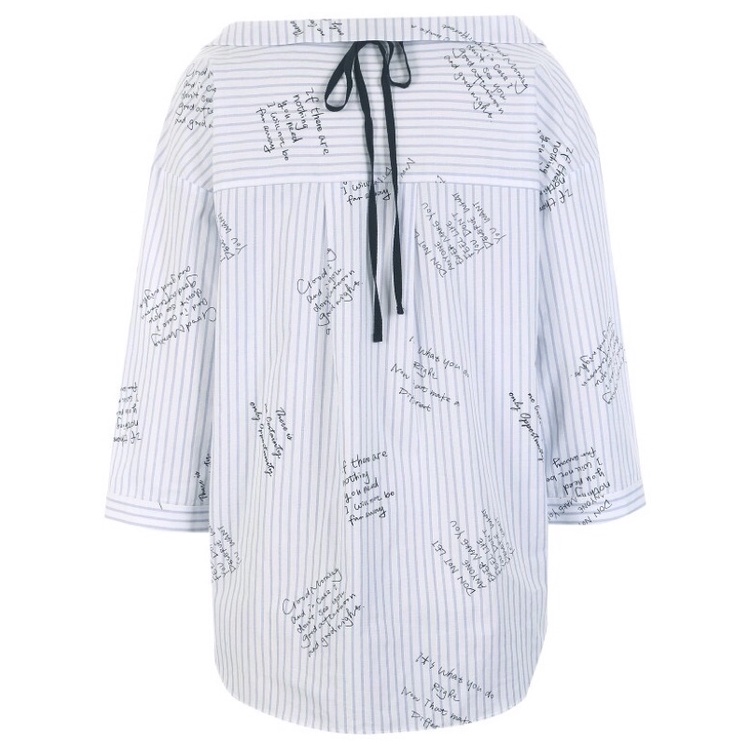 Áo sơ mi sọc xanh Vero Moda