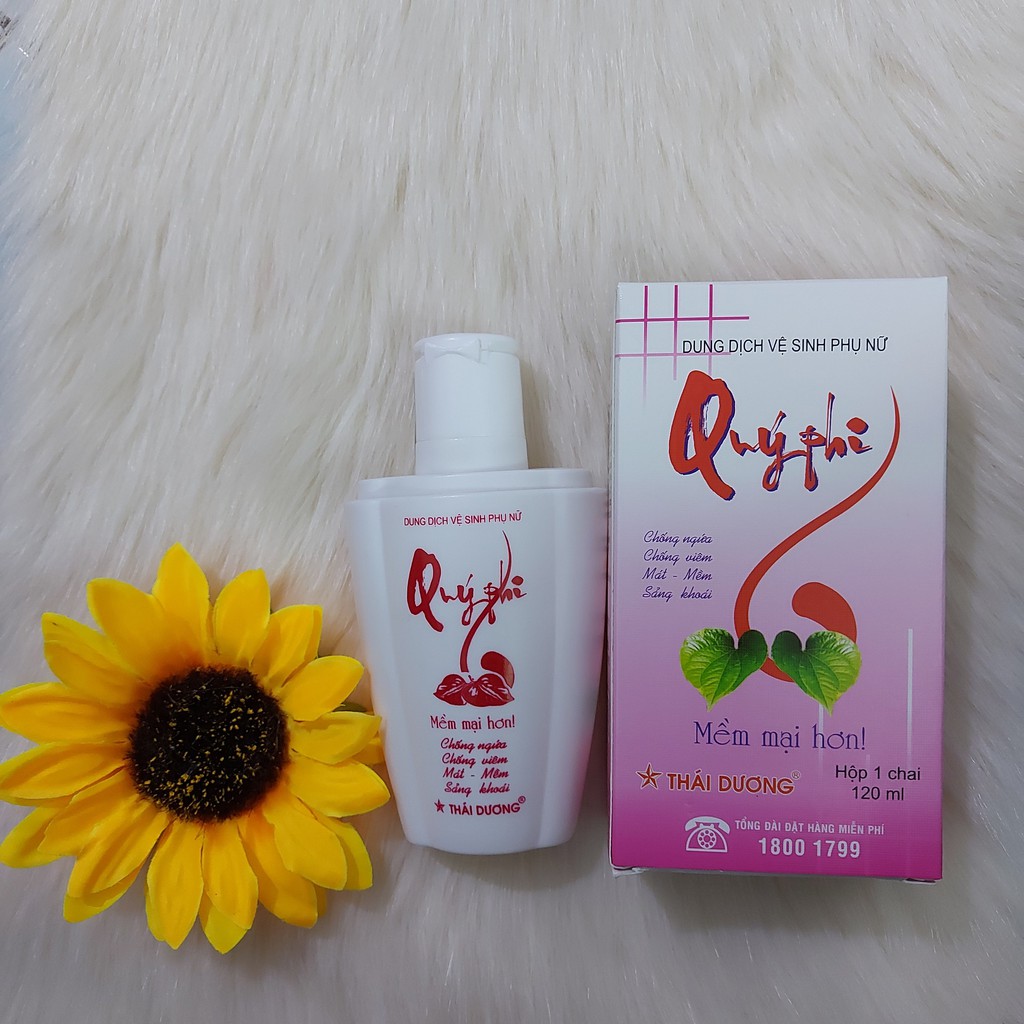 Dung dich vệ sinh Quý Phi đỏ 120ml