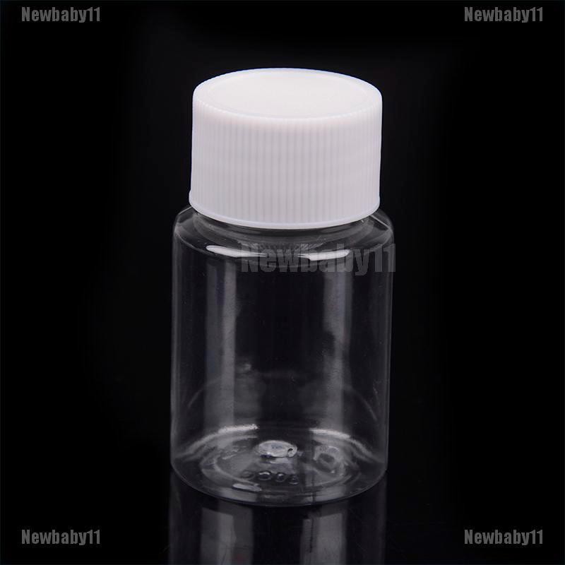 Bộ 2 Chai Nhựa Trong Suốt 30ml Đựng Sơn Tiện Dụng