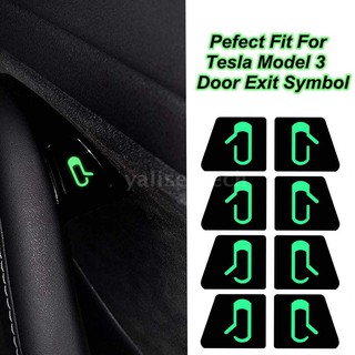 Decal dán trang trí nội thất xe hơi Tesla mode3
