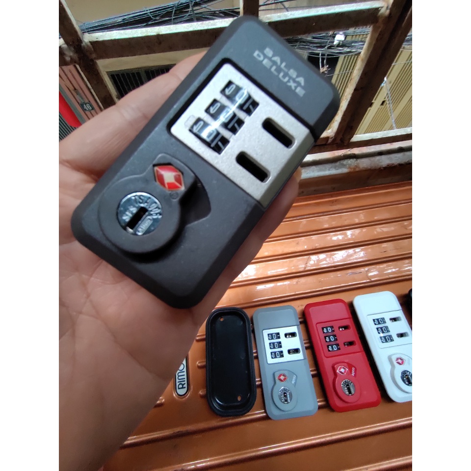 Ổ khoá vali cao cấp chính hãng dành cho dòng vali Rimowa có tích hợp TSA006 loại ổ khoá nắp chìm trong vali