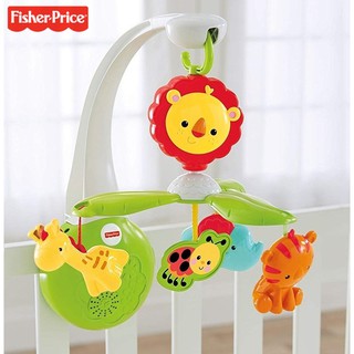 Treo Nôi Vườn Thú 4in1 FISHER PRICE (CHÍNH HÃNG) CHO BÉ (Y6599)