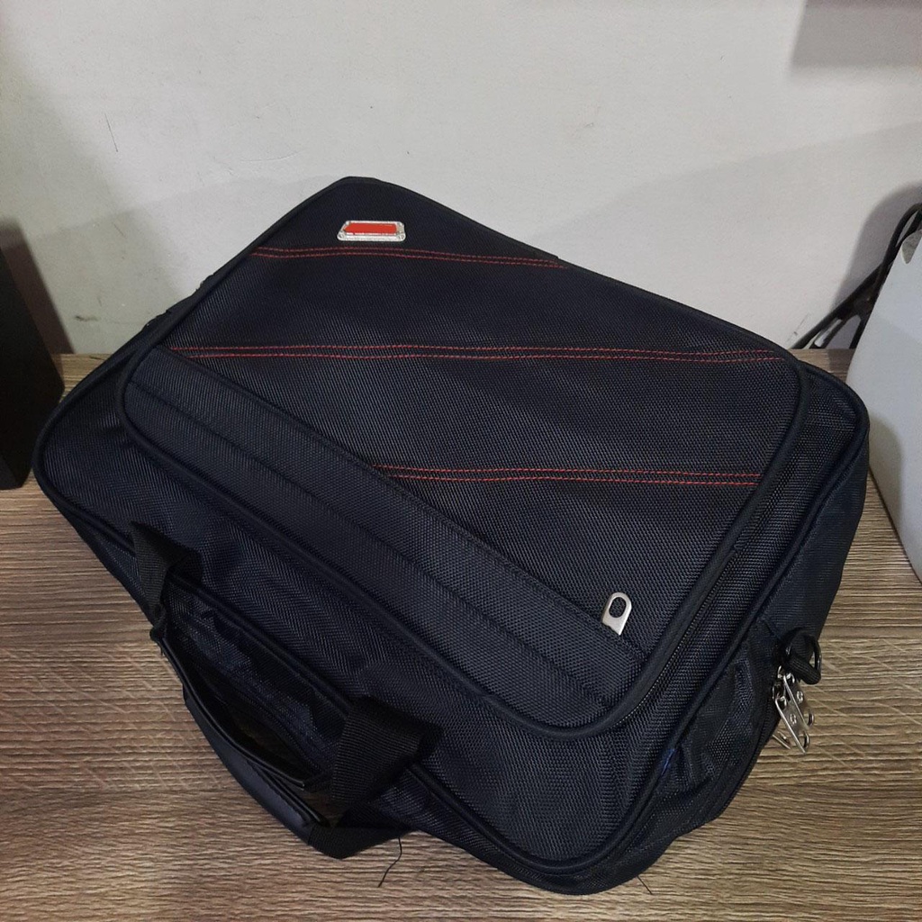 Cặp học sinh đa năng đeo chéo balo 17 inch chất Dù Xốp Thái viền 3 chỉ xéo cao cấp H1991 {Big sale}
