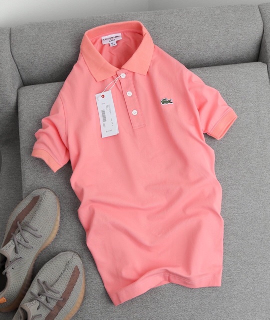 Áo polo Lacostee cotton cá sấu chính hãng