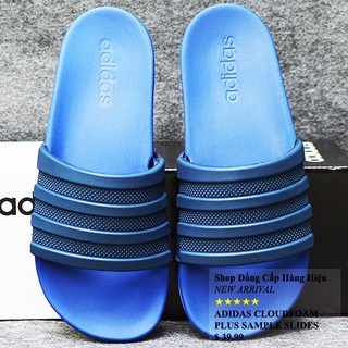 Dép Adidas Plus Mono Cloudfoam màu đen 2019