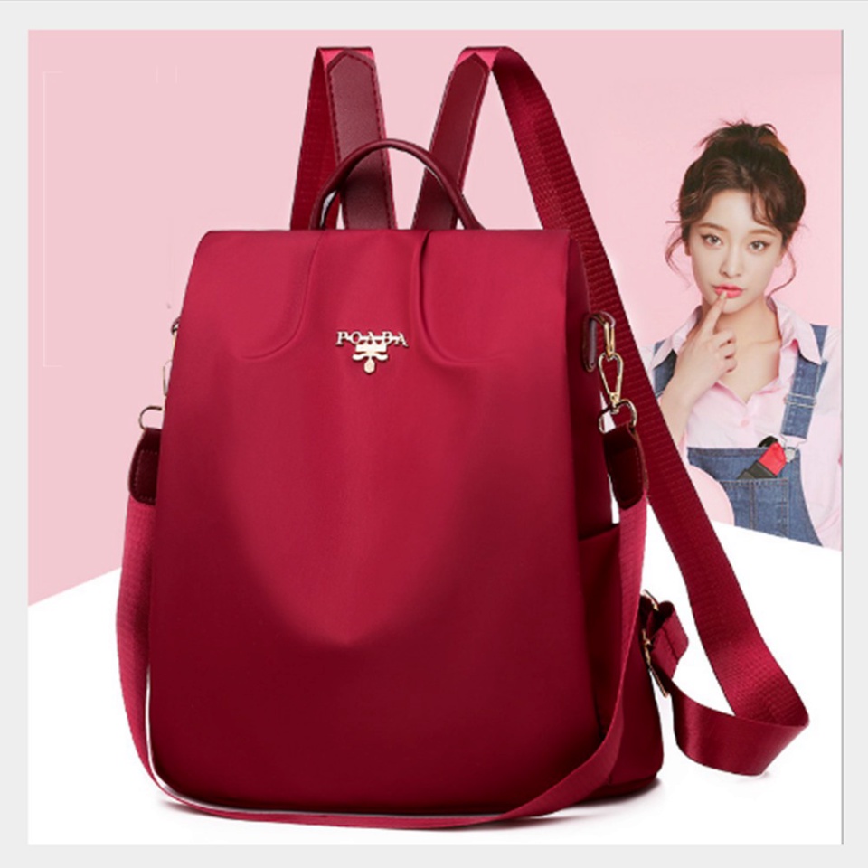 Balo Vải Chống Trộm💥FREESHIP💥 Balo Vải Chống Gù Cho Học Sinh, Sinh Viên