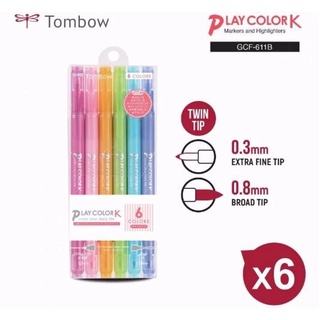 Bút trang trí 2 đầu - Play Color K