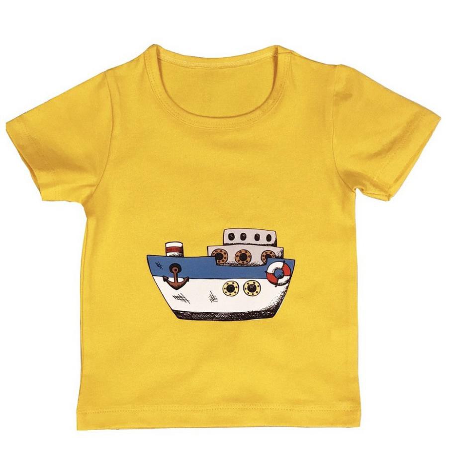 [DEAL DEAL DEAL] Áo thun trẻ em trơn nhiều màu thời trang cho bé