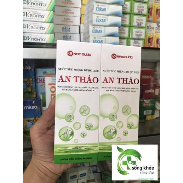 NƯỚC SÚC MIỆNG AN THẢO 250ml