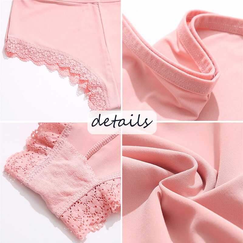 Cute Byte Quần Lót Ren Mềm Không Đường May Size M-2Xl Thời Trang Quyến Rũ Cho Nữ