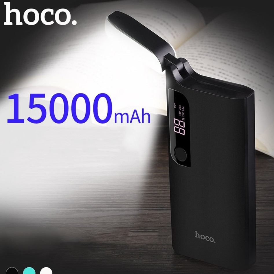 SẠC DỰ PHÒNG ip ANROID HOCO B27 TÍCH HỢP ĐÈN CHIẾU SÁNG