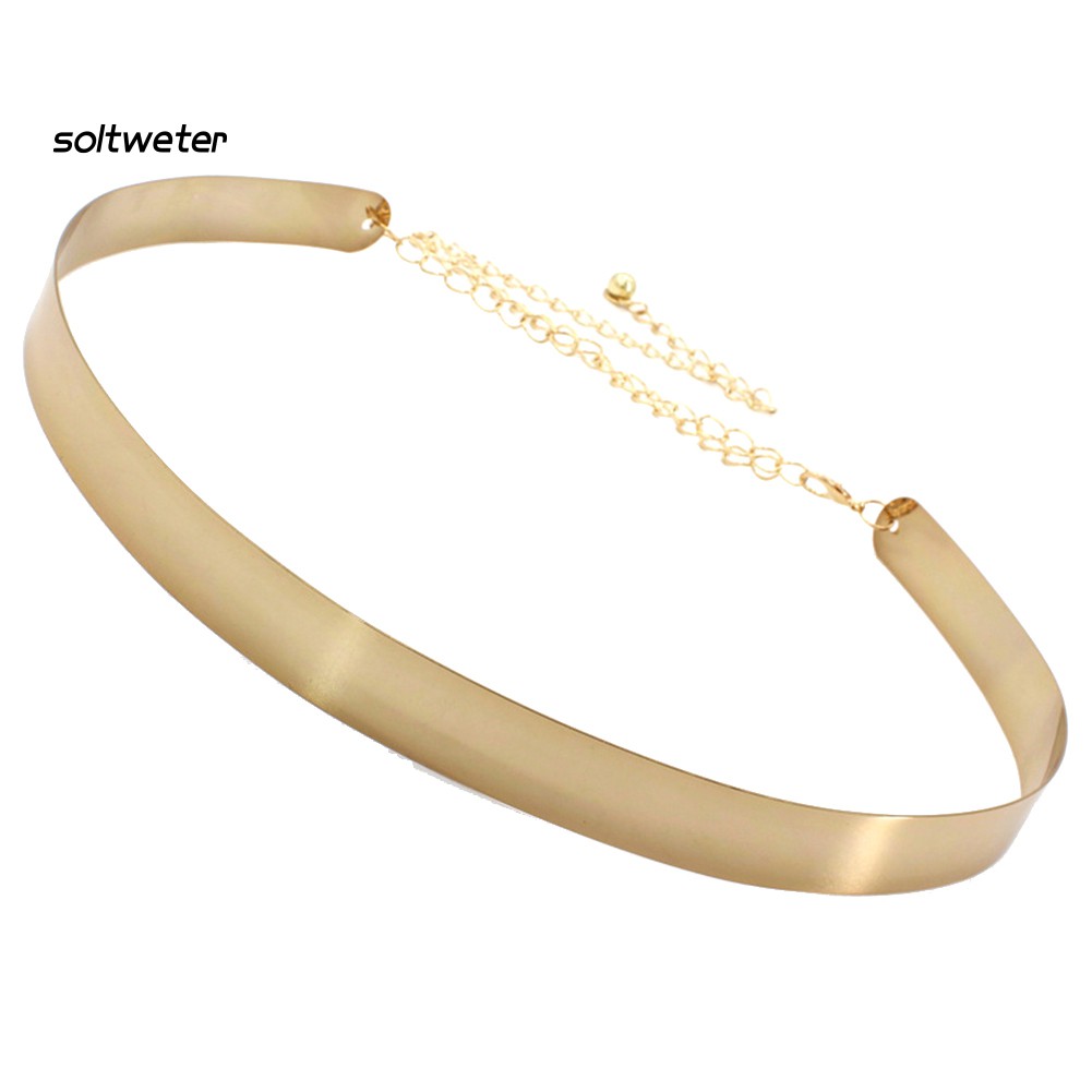 Thắt Lưng Kim Loại Thiết Kế Thời Trang Cho Nữ