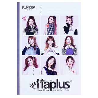 Vở kẻ ngang Haplus Kpop 80 trang (H Tiến)