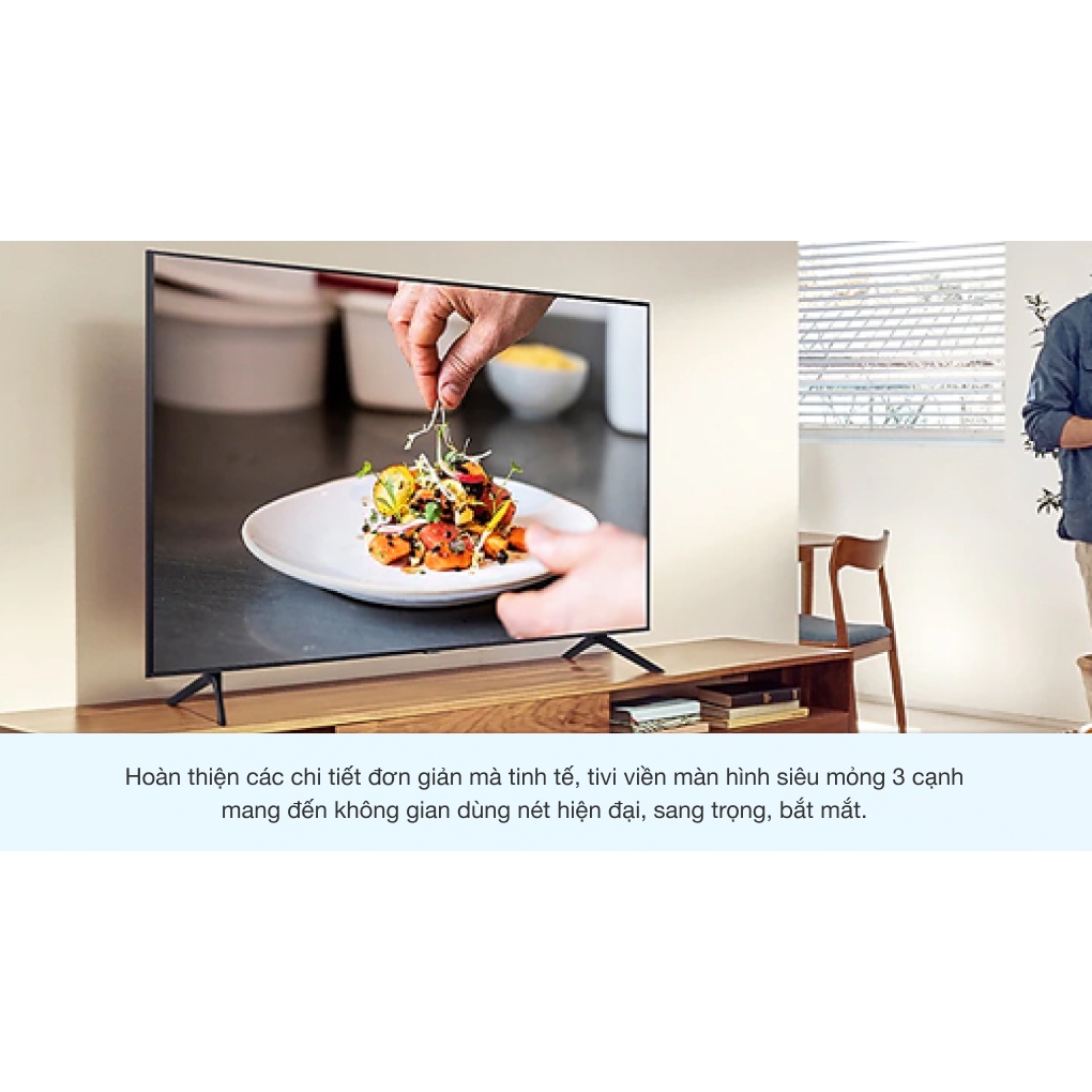 Smart Tivi Samsung 4K 55 inch UA55AU7700 2021-ĐIỆNMÁYTỒNKHO