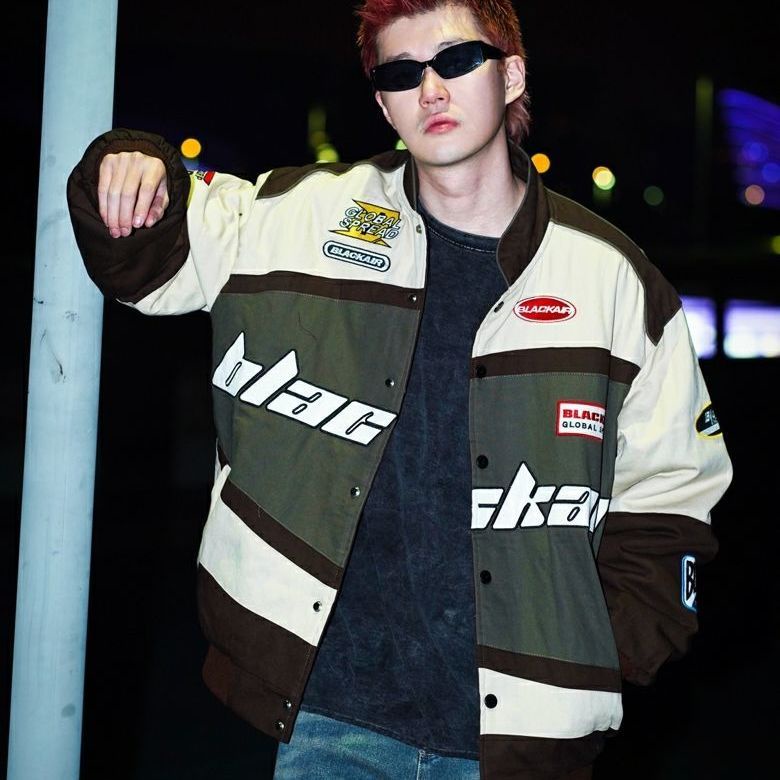 Áo Khoác Bóng Chày In Chữ Soul Va Chạm Phong Cách Retro Mỹ Cho Nam Nữ