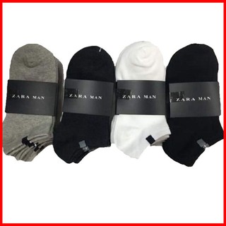 Set 10 Đôi Tất ZARA MAN Cổ Ngắn Siêu Hot Chống Hôi Chân