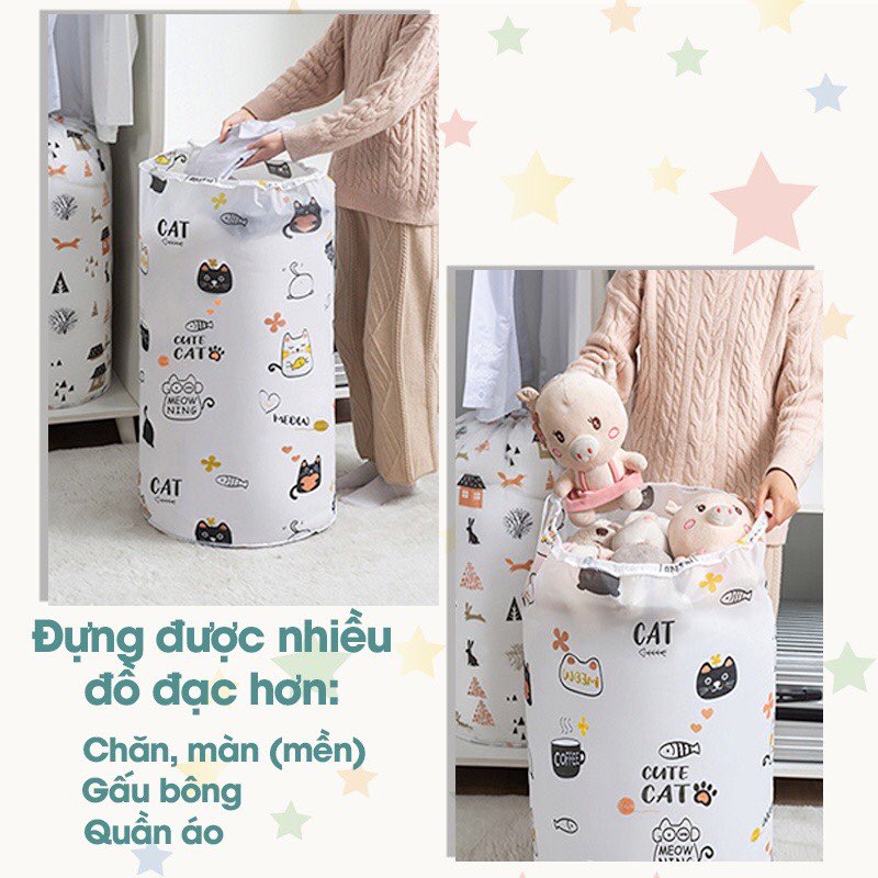 Túi đựng chăn màn,quần áo vải không dệt,Túi quần áo gấp gọn