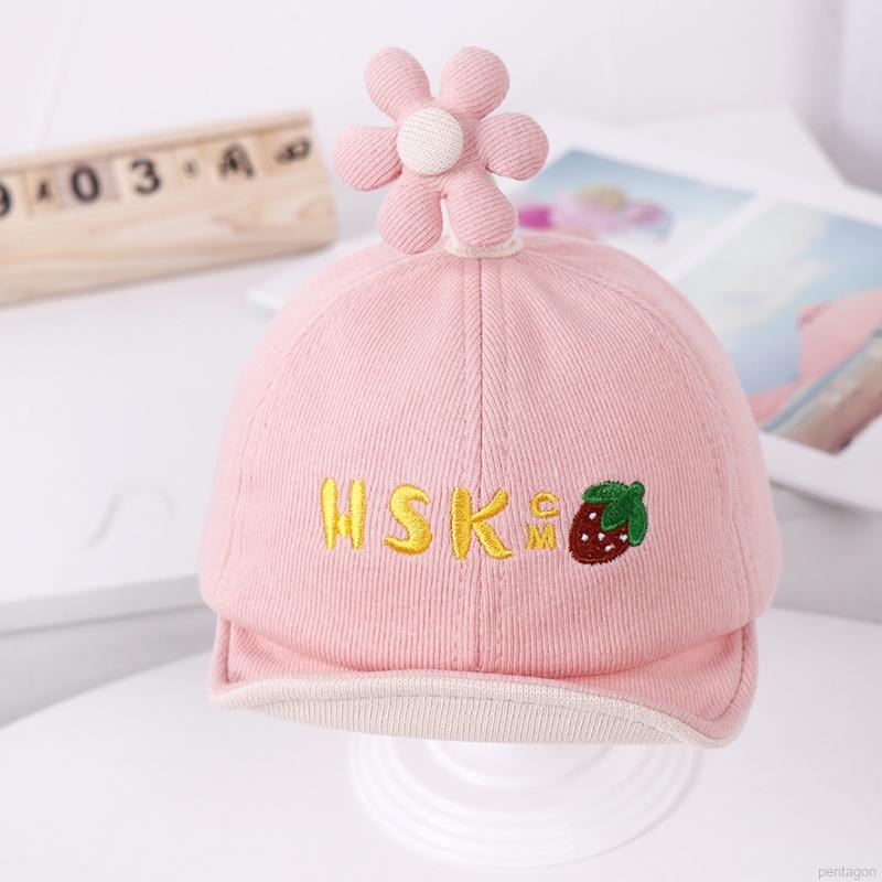 Mũ Lưỡi Trai Thêu Chữ Cực Cute Cho Bé