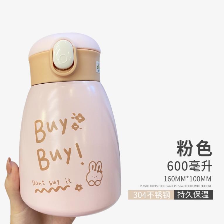 Bình Giữ Nhiệt Inox loại tốt, Dung Tích 600ml