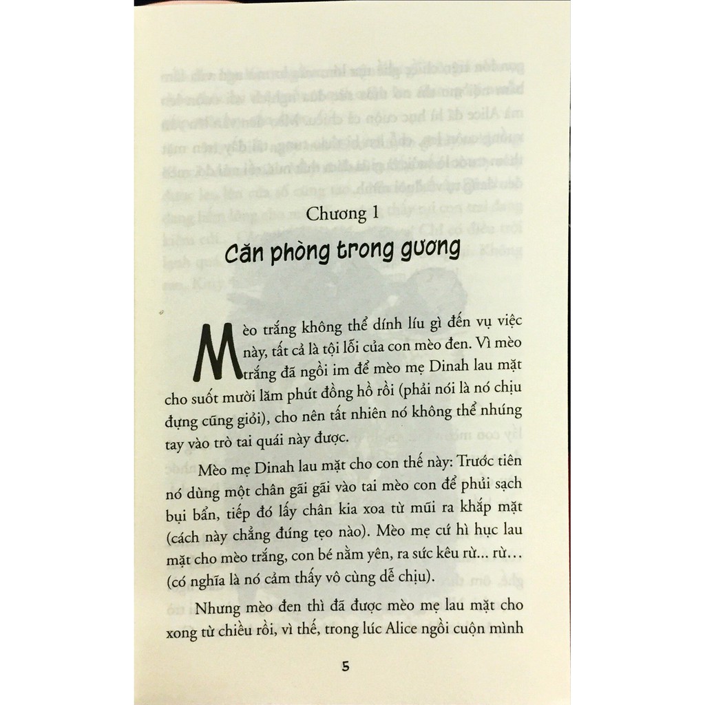 Sách - Alice Ở Xứ Sở Trong Gương