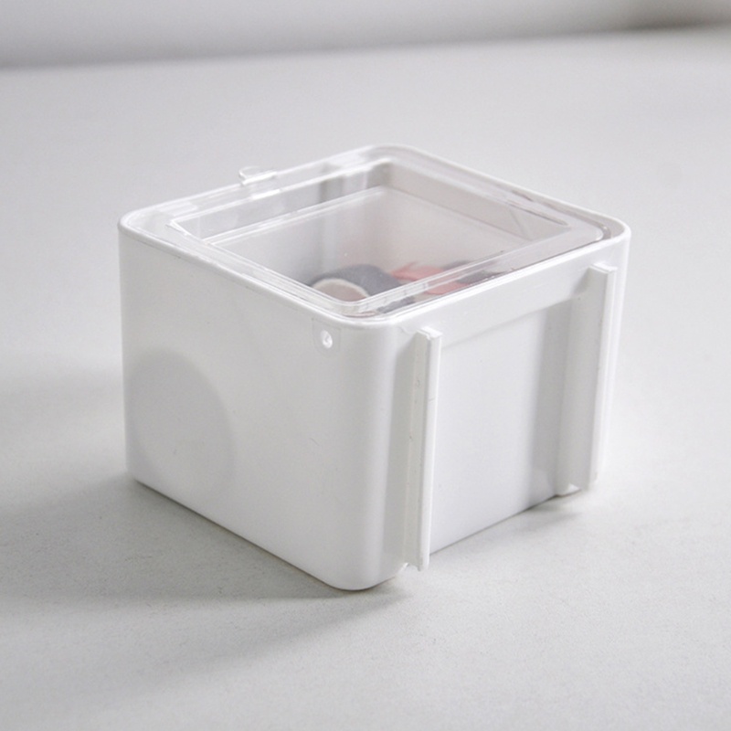 Giá Đỡ Băng Keo Siêu Nhỏ Bằng Nhựa Màu Trắng Để Bàn Sắp Xếp Gọn Gàng Cho Nhà Ở /